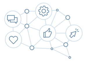 a web of connected data sources