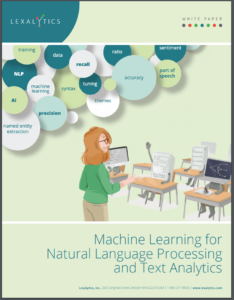 Lexalytics Machine Learning for Natural Language Processing and Text Analytics White Paper